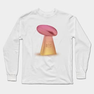 NFL Championship Trophy: Red to Orange Gradient Trophy Long Sleeve T-Shirt